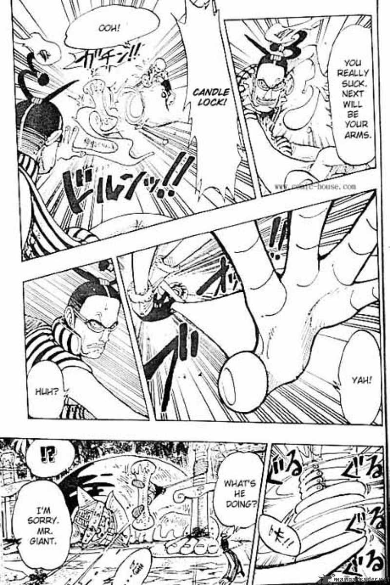One Piece Chapter 123 page 7 - Chapter 123: Luffy vs. Mr. 3