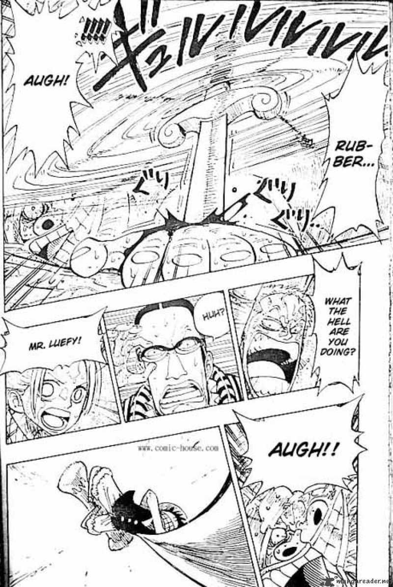 One Piece Chapter 123 page 8 - Chapter 123: Luffy vs. Mr. 3