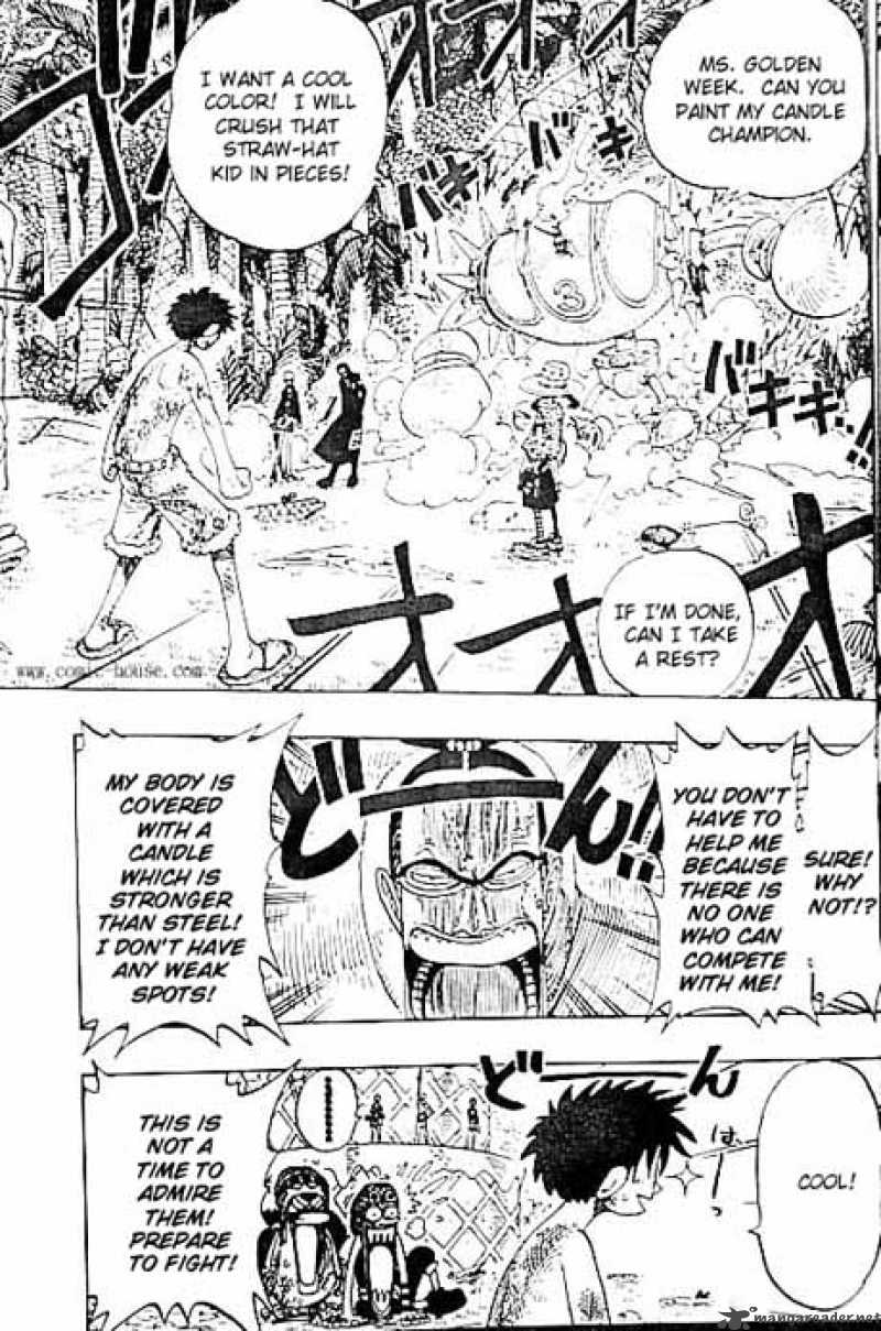 One Piece Chapter 125 page 7 - Chapter 125: Candle Champion
