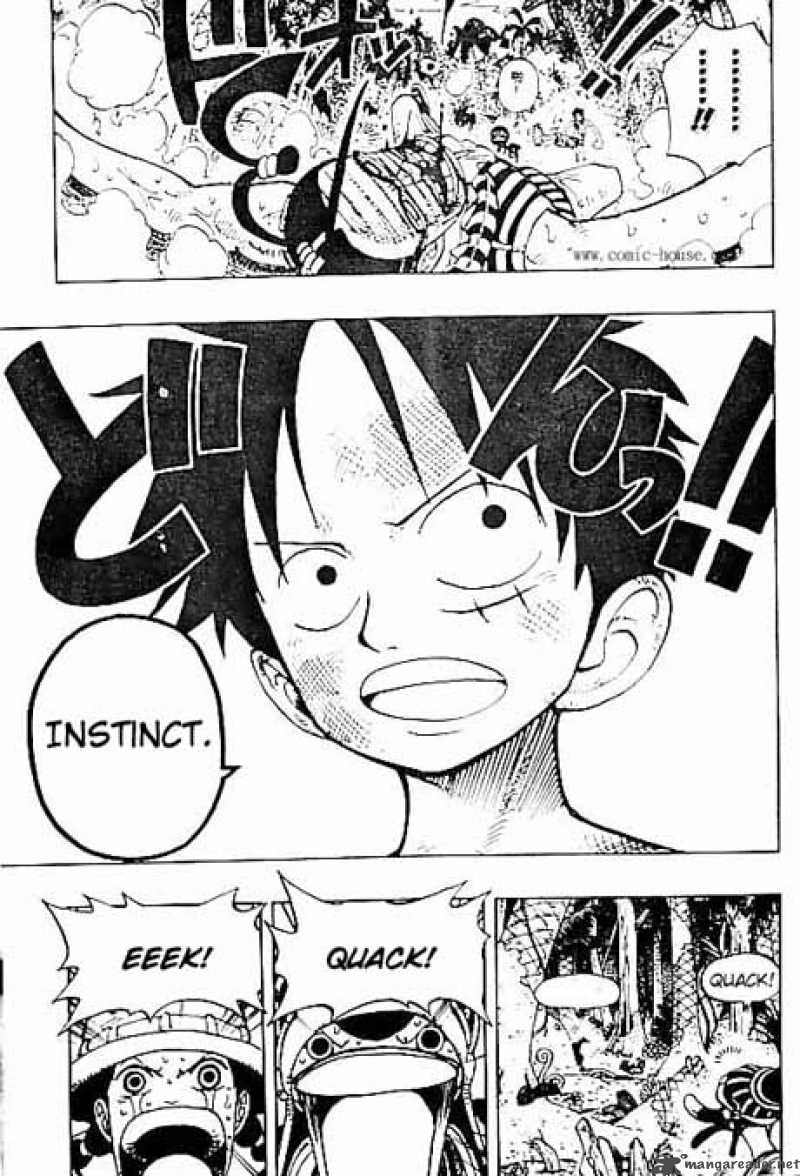 One Piece Chapter 126 page 17 - Chapter 126: Instinct