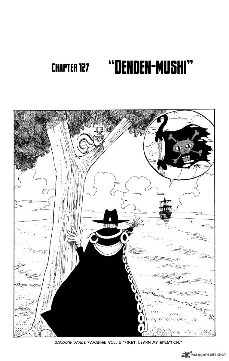 One Piece Chapter 127 page 7 - Chapter 127: Den Den Mushi