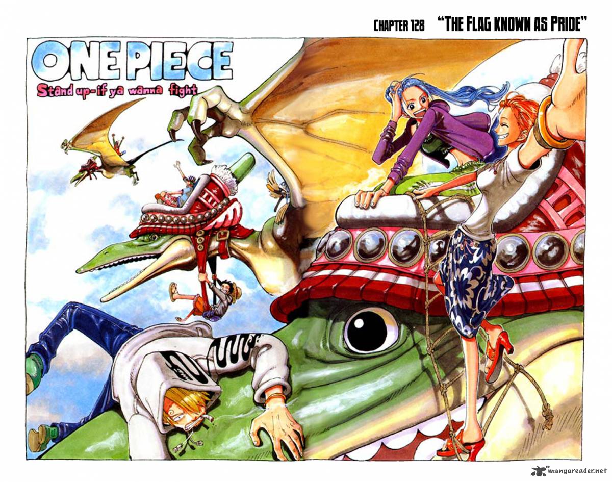 One Piece Chapter 128 page 3 - Chapter 128: Pride (Pirate Flag)