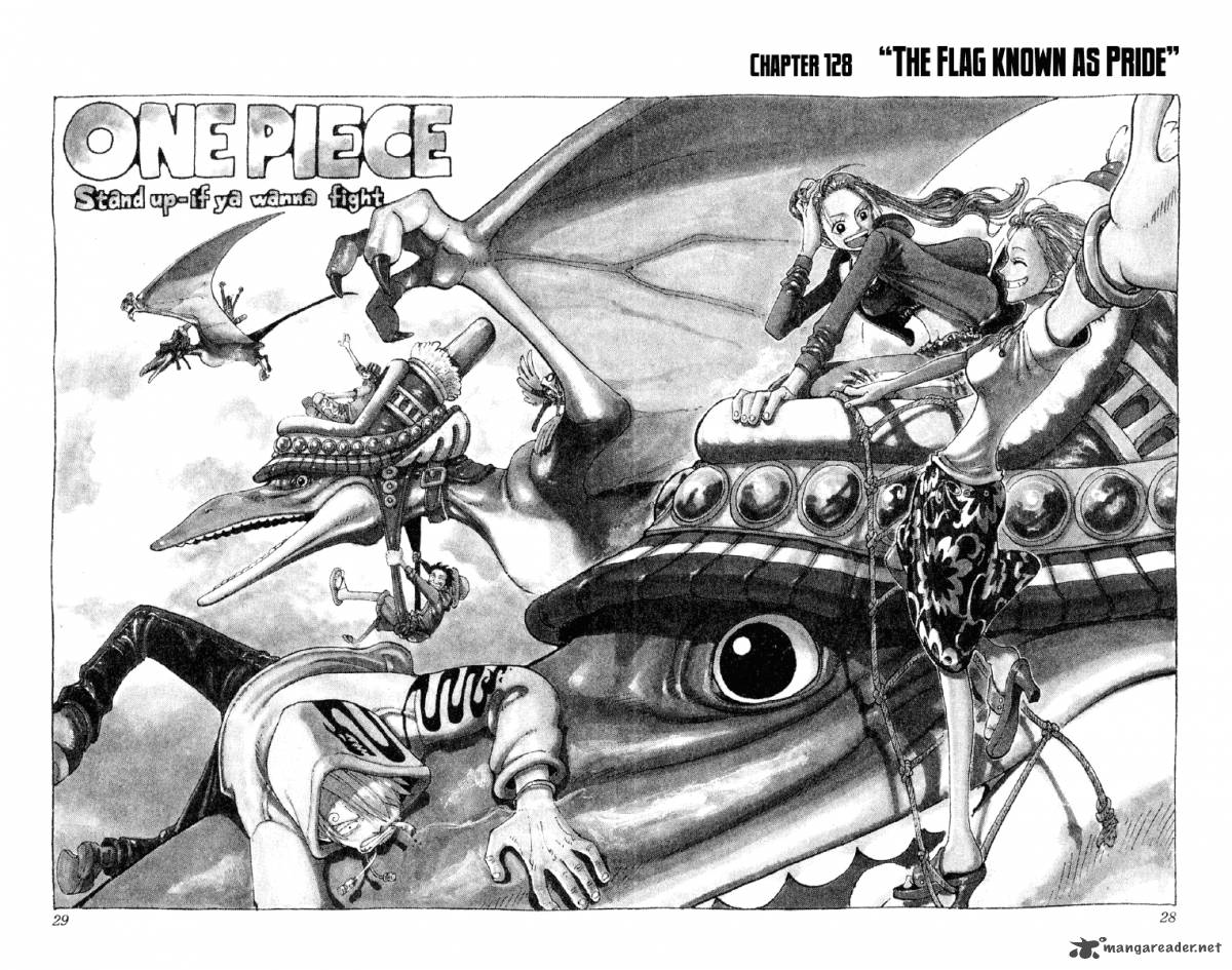 One Piece Chapter 128 page 4 - Chapter 128: Pride (Pirate Flag)