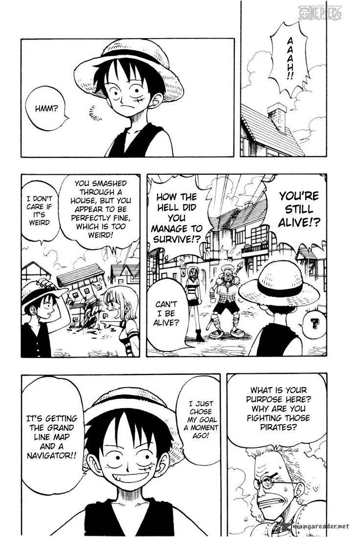 One Piece manga, chapter 13, page 3 of 24