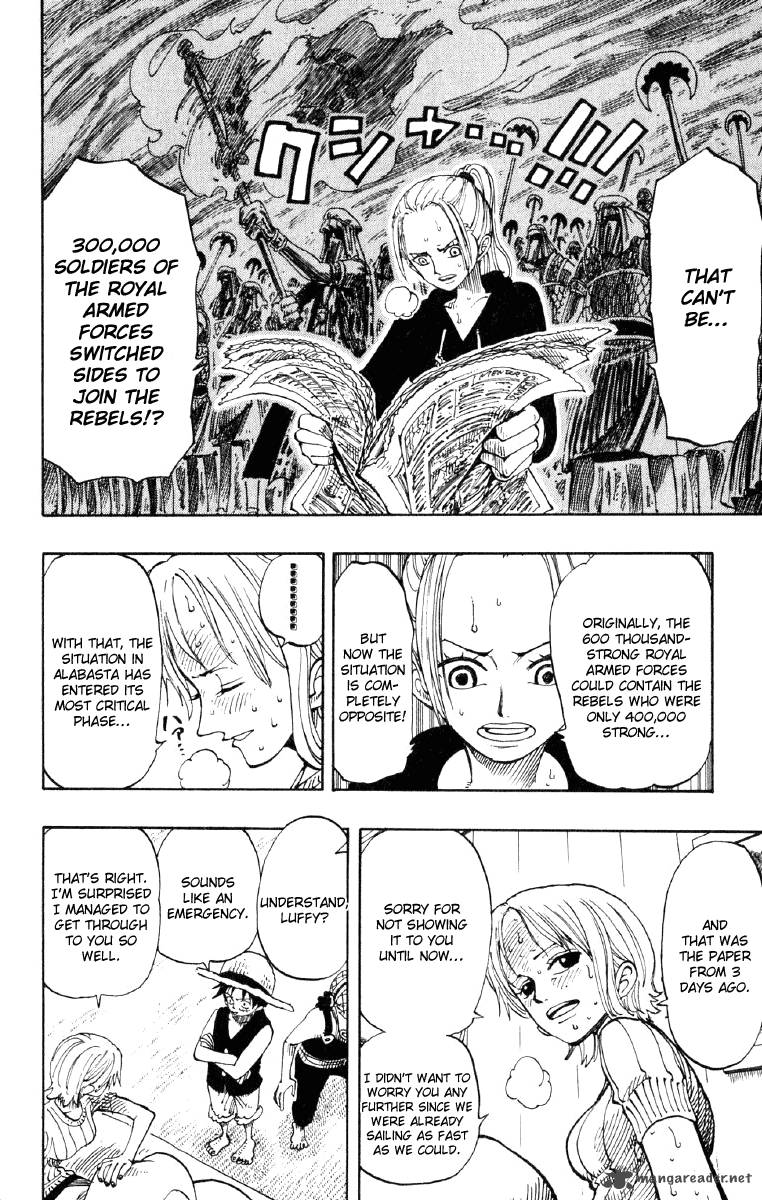 One Piece Chapter 130 page 8 - Chapter 130: Maximum Speed