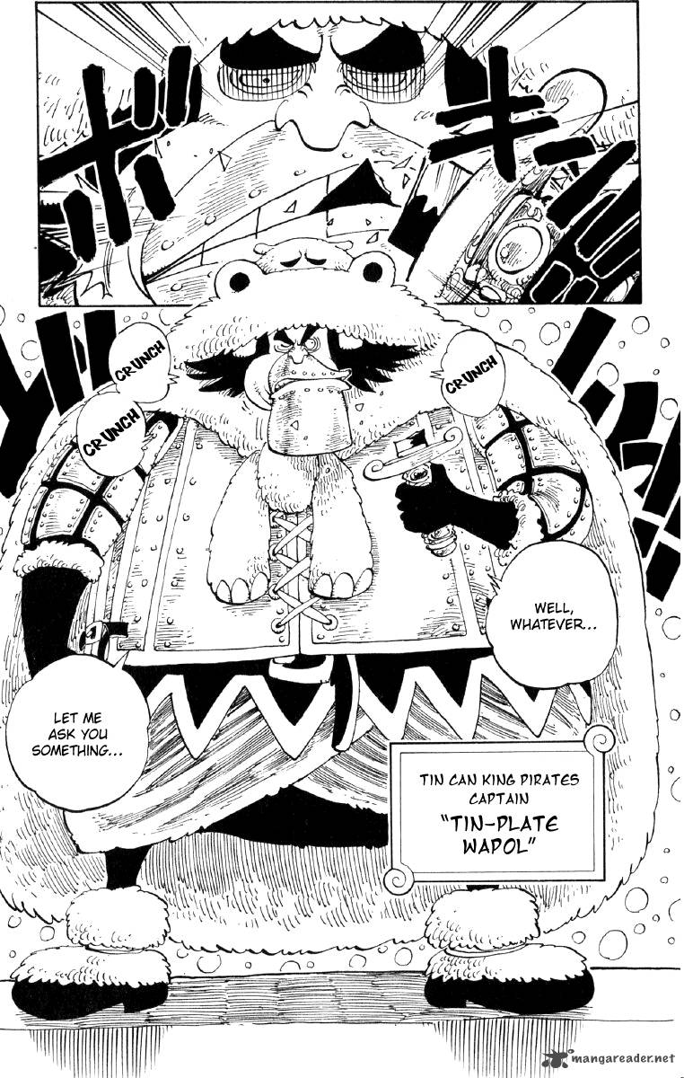 One Piece Chapter 131 page 11 - Chapter 131: Tin Plate Wapol