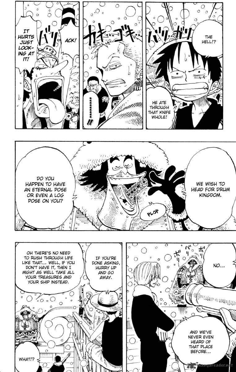 One Piece Chapter 131 page 12 - Chapter 131: Tin Plate Wapol