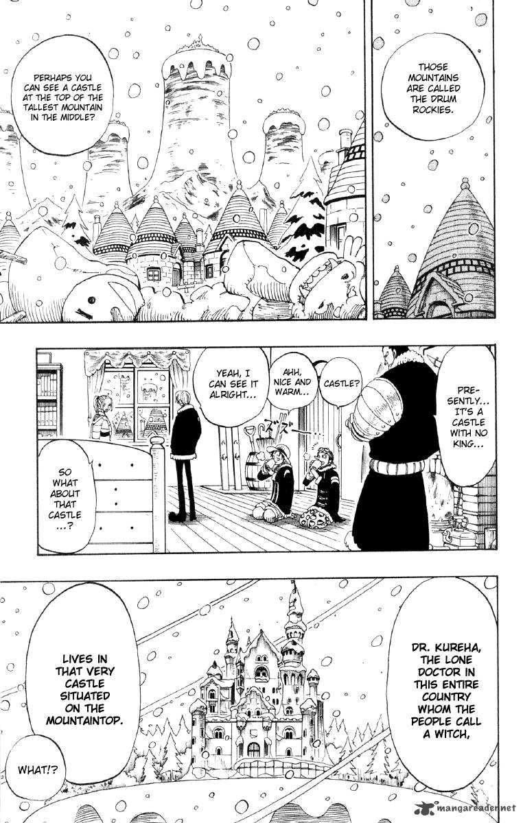 One Piece Chapter 133 page 12 - Chapter 133: Adventure in a Nameless Country
