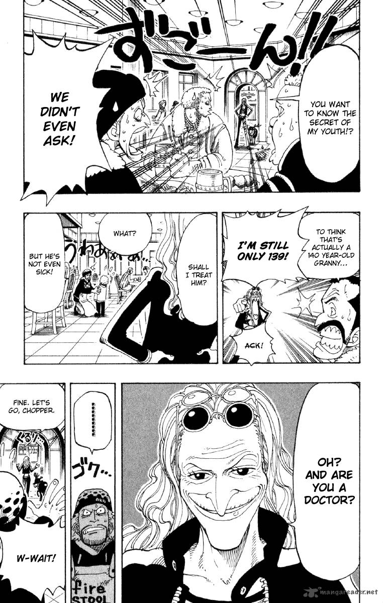 One Piece Chapter 134 page 15 - Chapter 134: Dr. Kureha