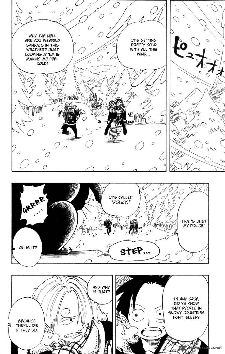 One Piece Chapter 134 page 6 - Chapter 134: Dr. Kureha