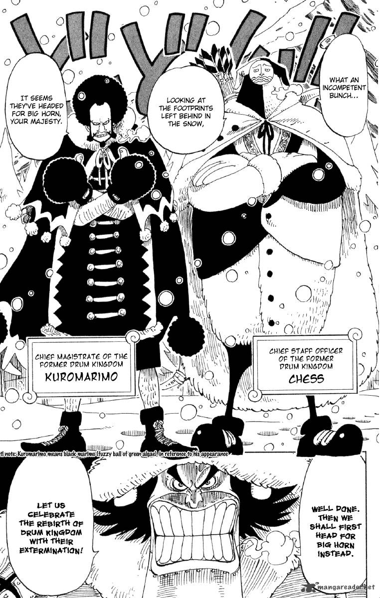 One Piece Chapter 135 page 15 - Chapter 135: Lapahn