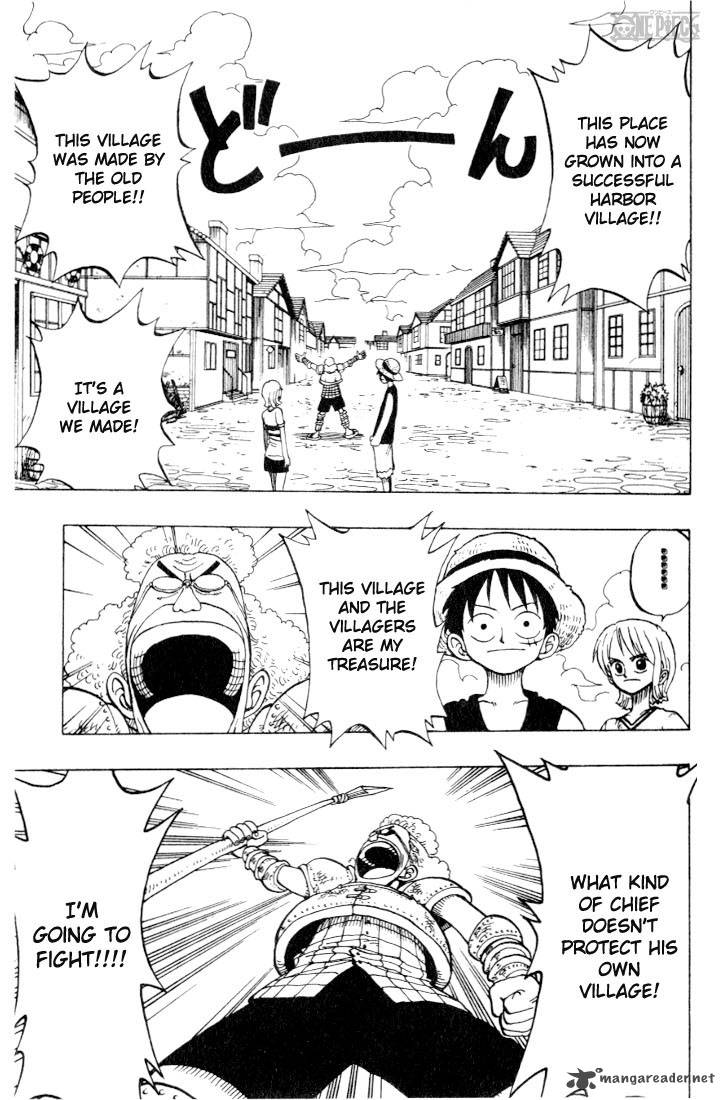 One Piece Chapter 14 page 9 - Chapter 14: Reckless!!
