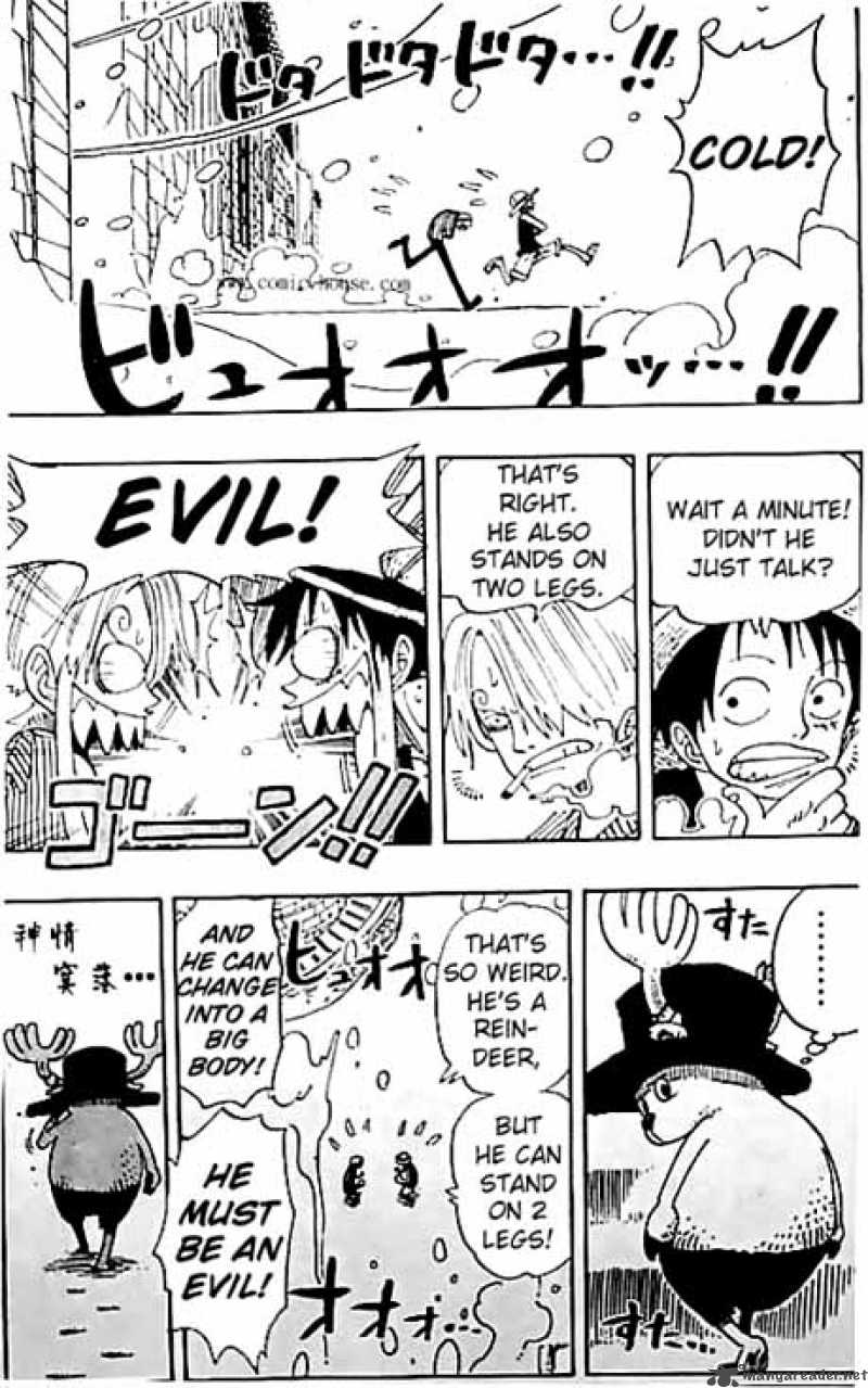 One Piece Chapter 140 page 17 - Chapter 140: The Castle of Snow