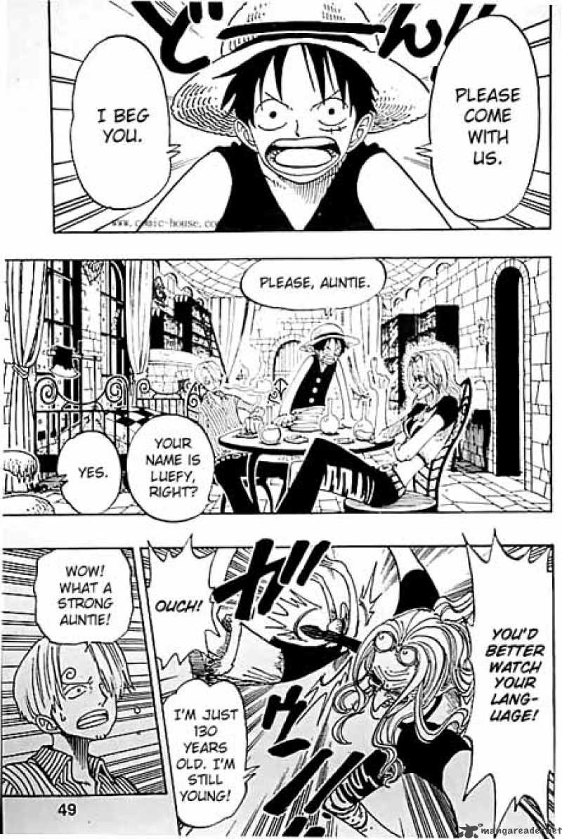 One Piece Chapter 140 page 3 - Chapter 140: The Castle of Snow