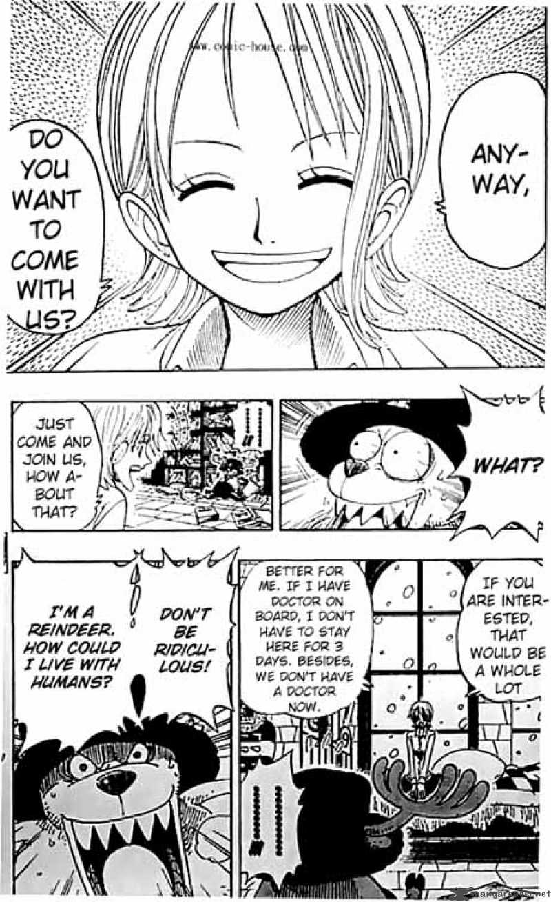 One Piece Chapter 140 page 9 - Chapter 140: The Castle of Snow