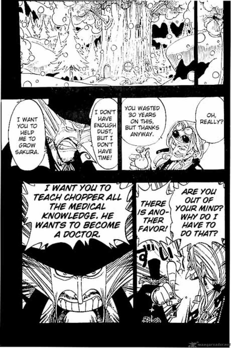 One Piece Chapter 144 page 7 - Chapter 144: Snowy Tale
