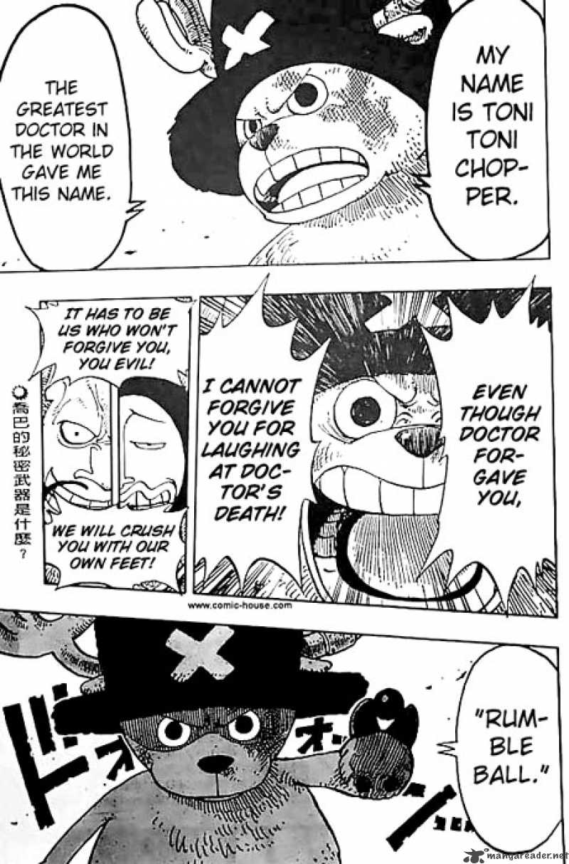 One Piece Chapter 148 page 19 - Chapter 148: Unbreakable
