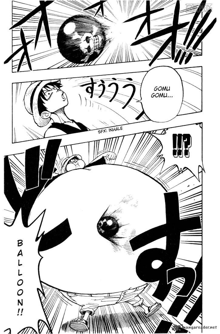 One Piece Chapter 15 page 17 - Chapter 15: Gong