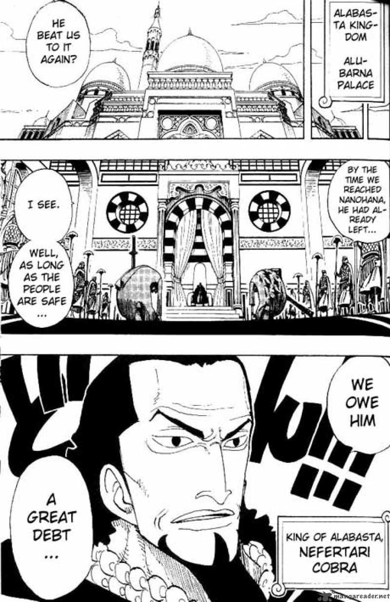 One Piece Chapter 155 page 10 - Chapter 155: "Pirate" Sir Crocodile