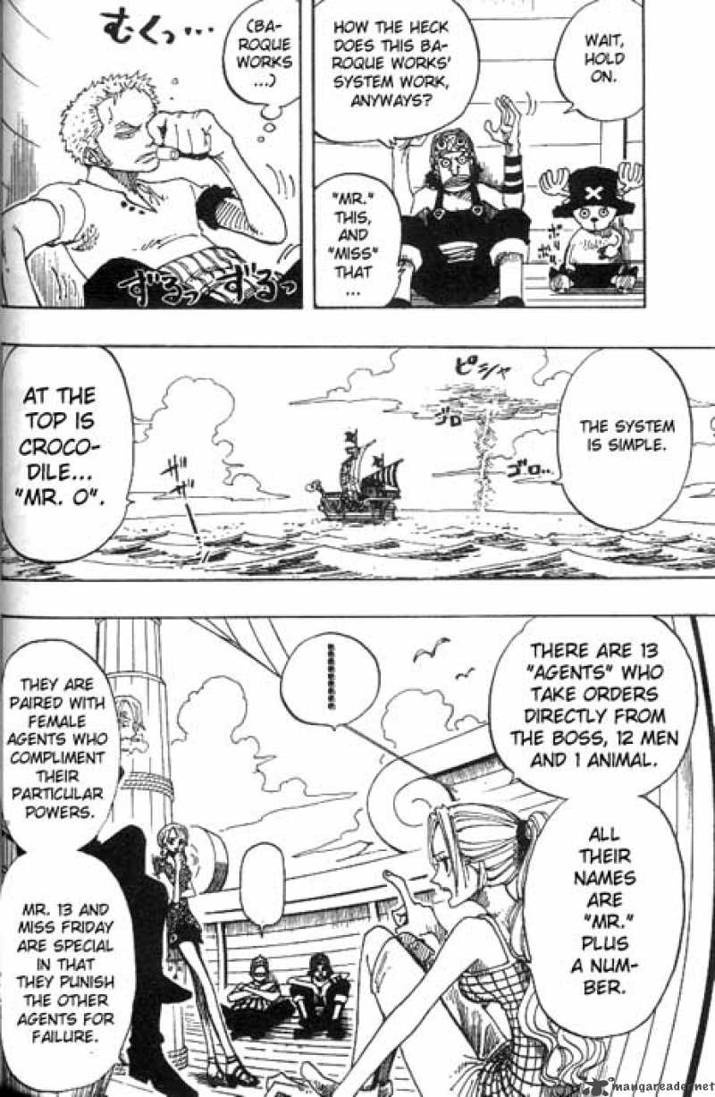 One Piece Chapter 155 page 15 - Chapter 155: "Pirate" Sir Crocodile