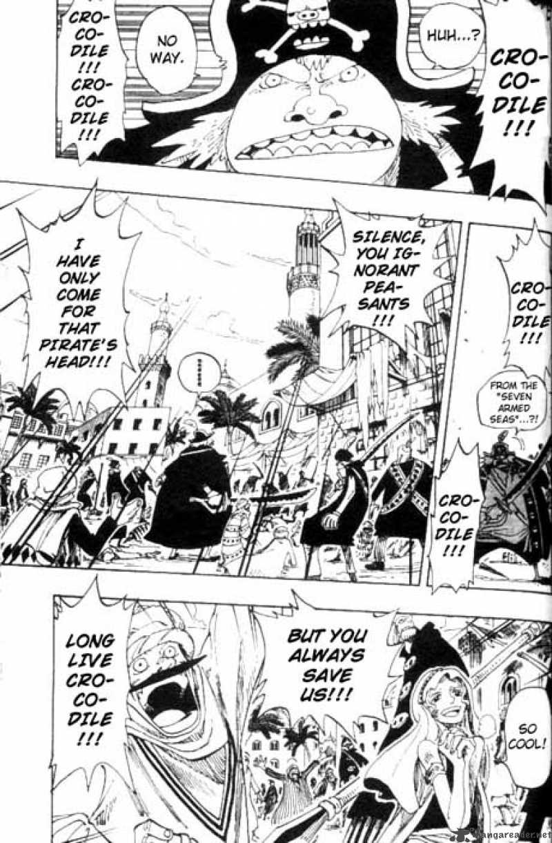 One Piece Chapter 155 page 3 - Chapter 155: "Pirate" Sir Crocodile