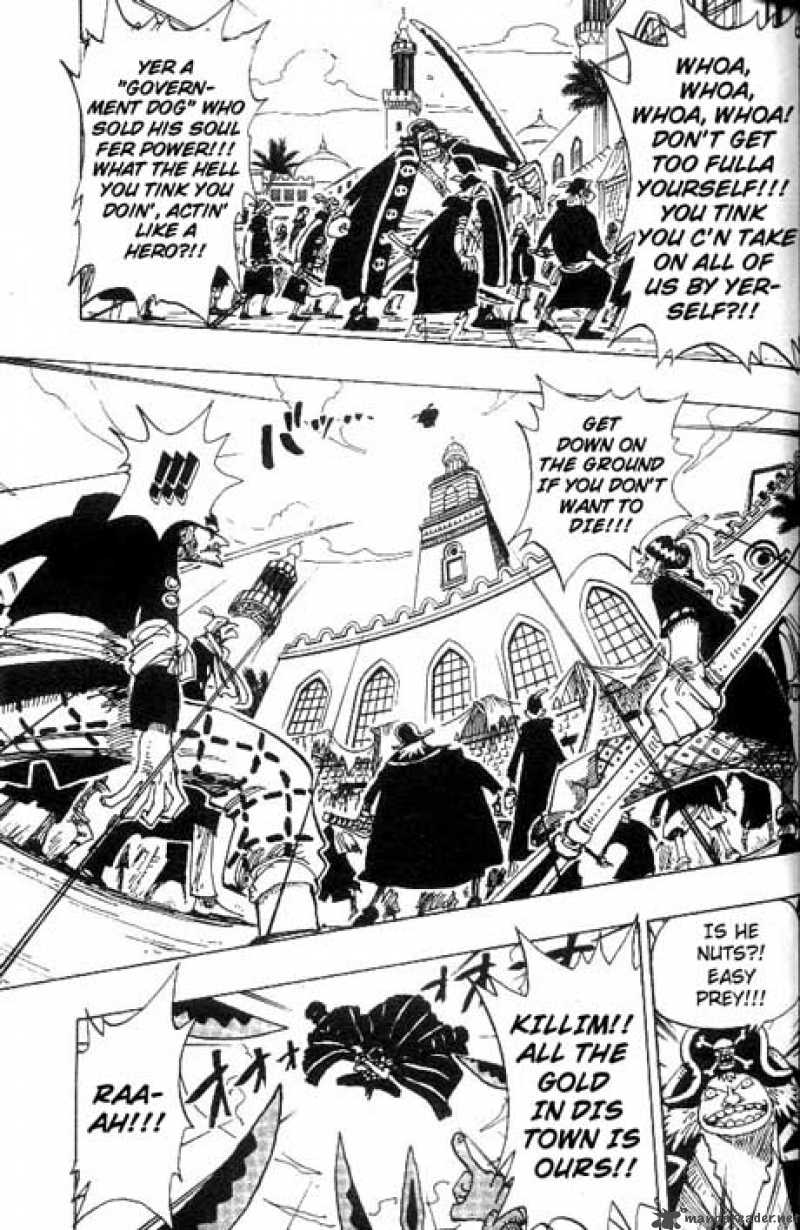 One Piece Chapter 155 page 6 - Chapter 155: "Pirate" Sir Crocodile