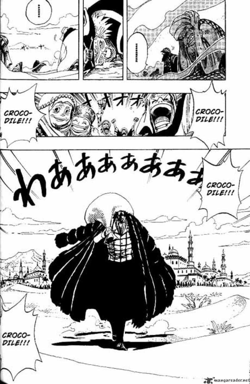 One Piece Chapter 155 page 9 - Chapter 155: "Pirate" Sir Crocodile