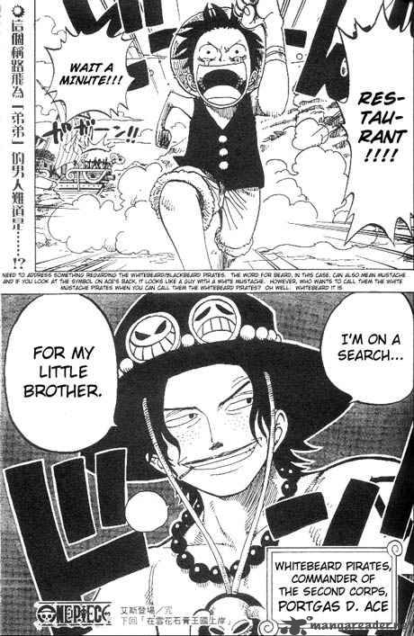 One Piece Chapter 157 page 17 - Chapter 157: Introducing Ace