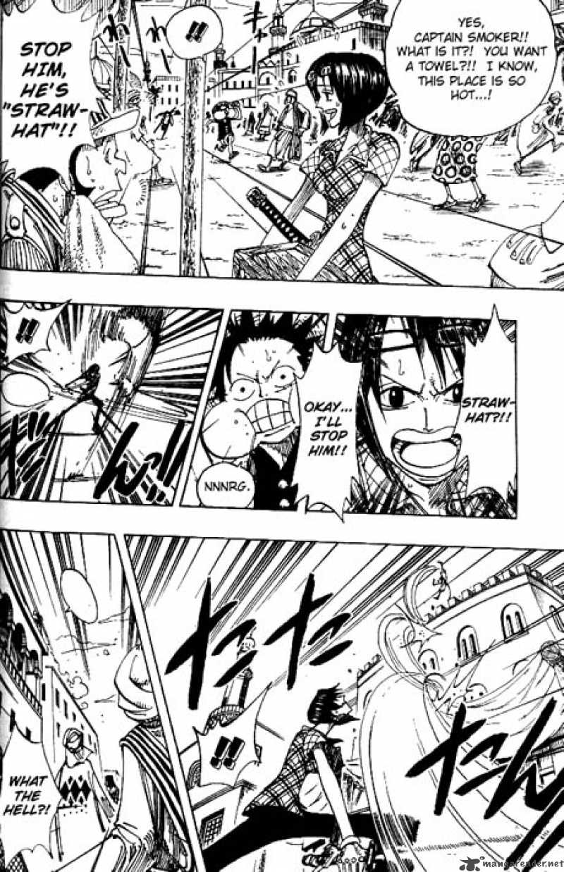 One Piece Chapter 158 page 12 - Chapter 158: Landing in Arabasta