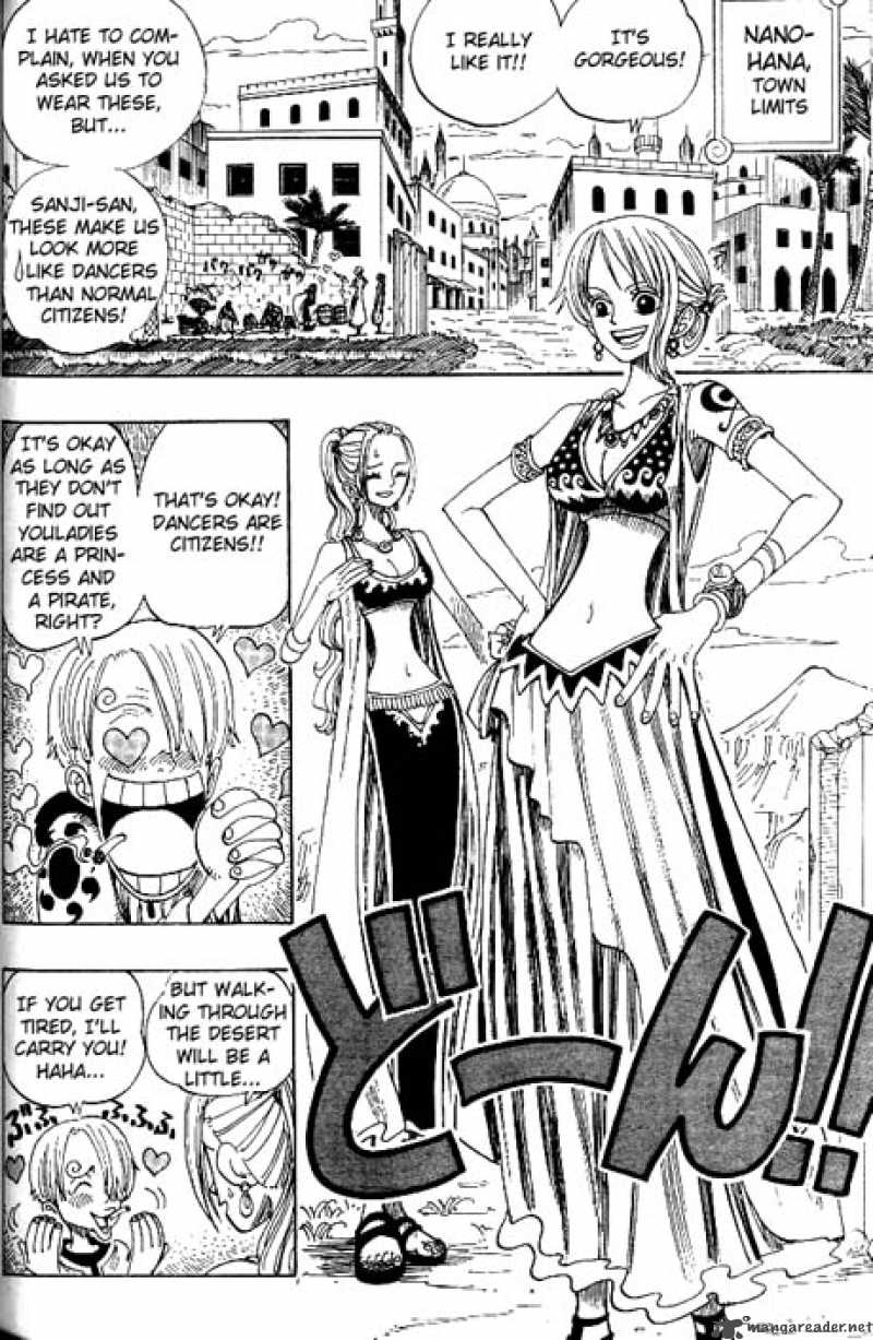 One Piece Chapter 158 page 14 - Chapter 158: Landing in Arabasta
