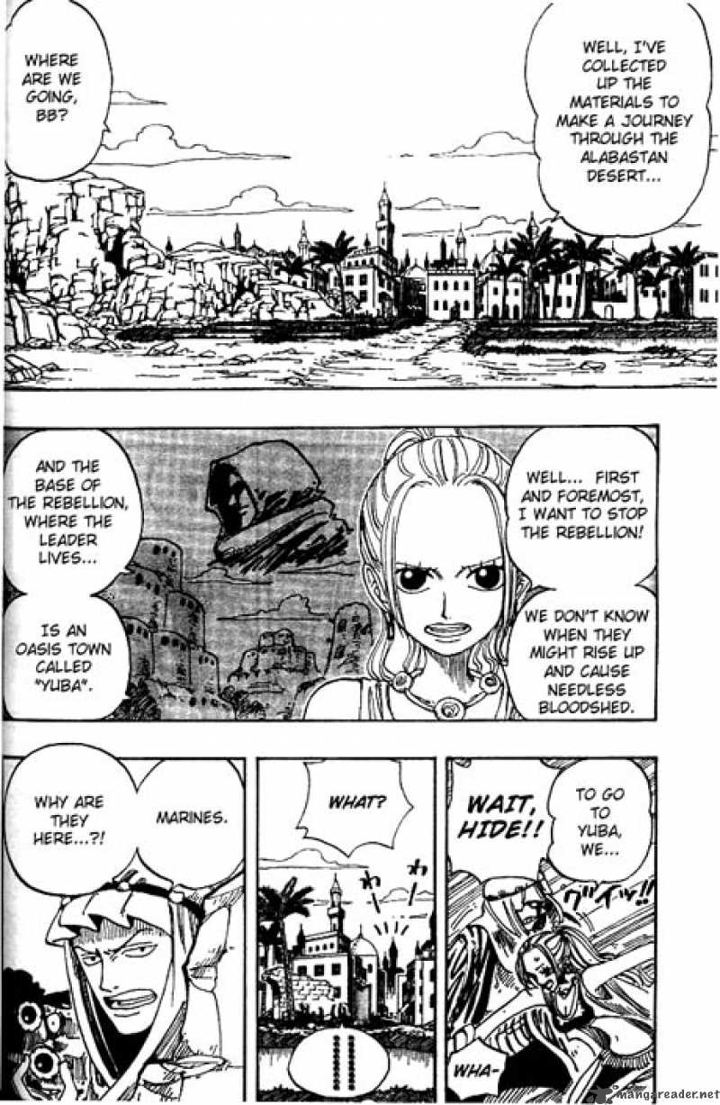 One Piece Chapter 158 page 16 - Chapter 158: Landing in Arabasta
