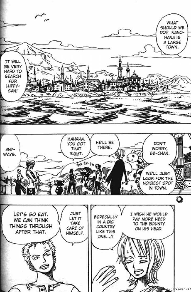 One Piece Chapter 158 page 2 - Chapter 158: Landing in Arabasta