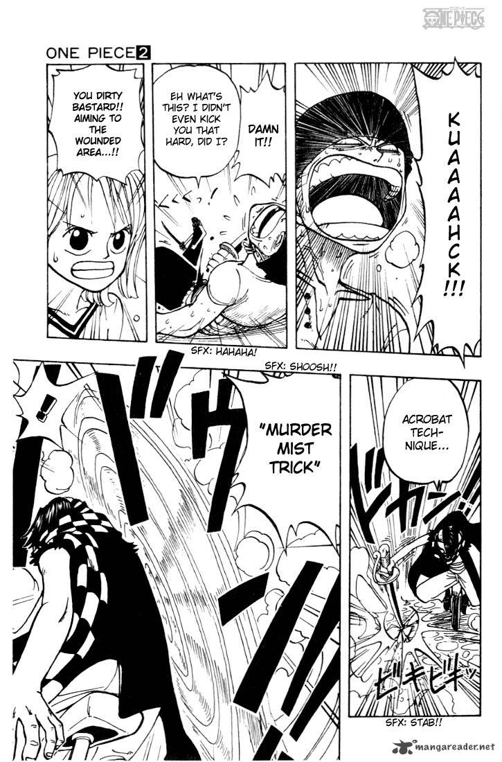 One Piece Chapter 16 page 11 - Chapter 16: Versus!! The Buggy Pirates