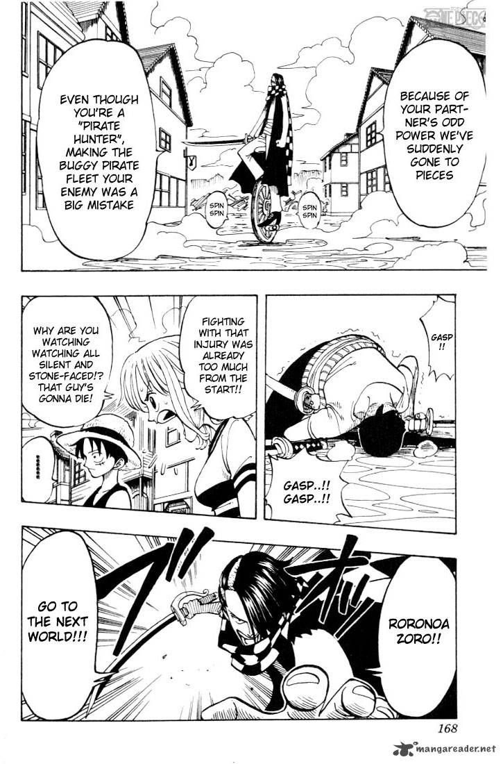 One Piece Chapter 16 page 14 - Chapter 16: Versus!! The Buggy Pirates