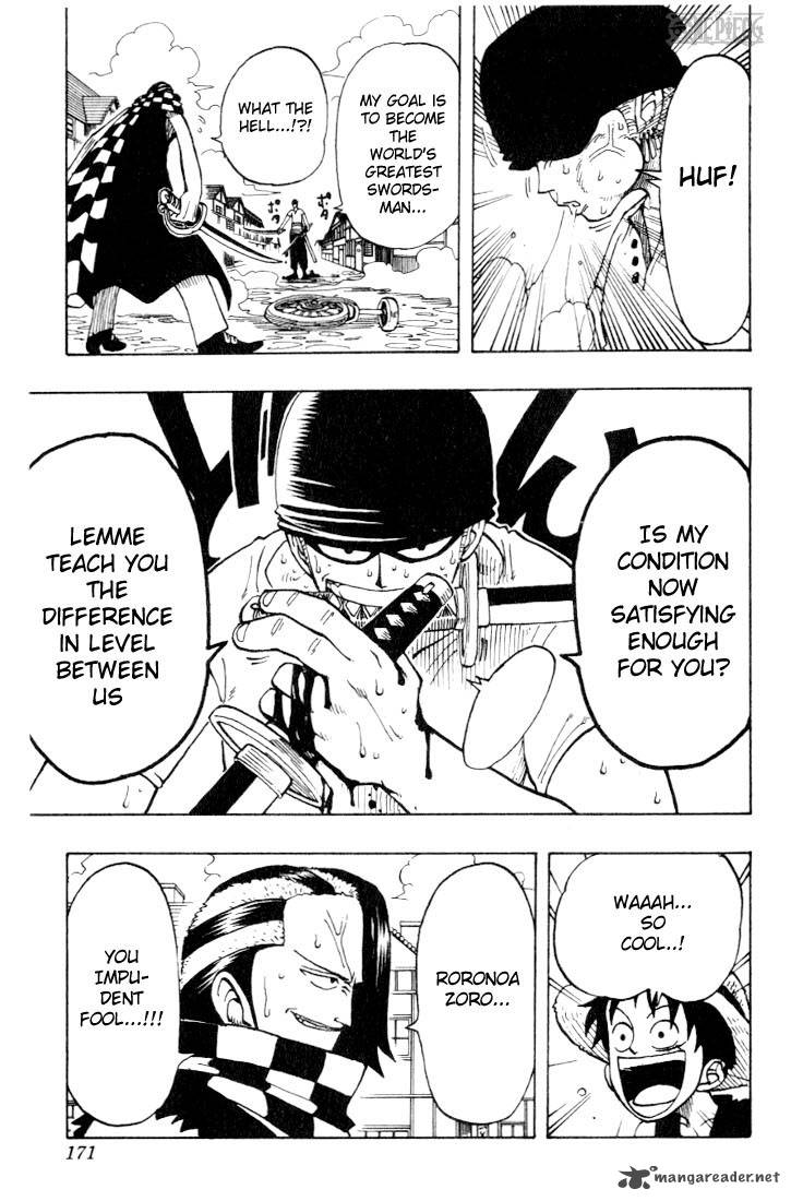 One Piece Chapter 16 page 17 - Chapter 16: Versus!! The Buggy Pirates