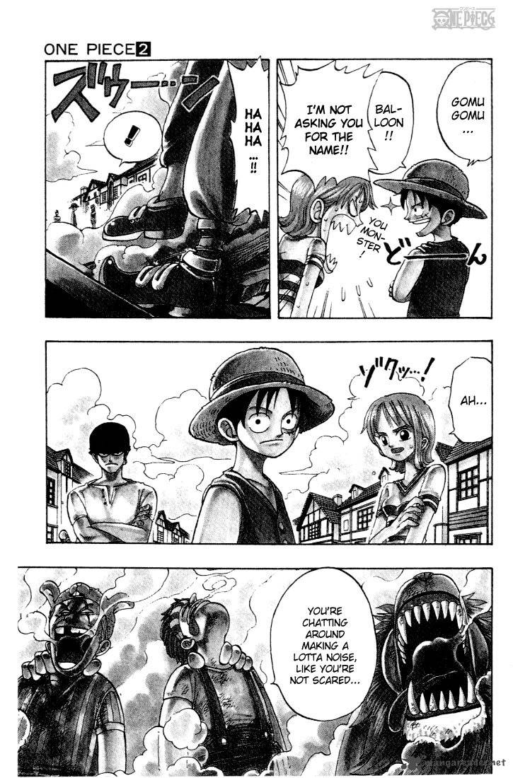 One Piece Chapter 16 page 3 - Chapter 16: Versus!! The Buggy Pirates