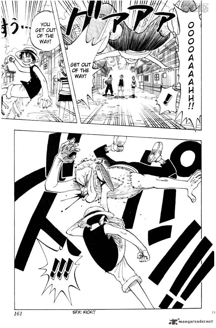 One Piece Chapter 16 page 7 - Chapter 16: Versus!! The Buggy Pirates