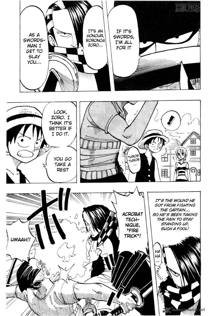 One Piece Chapter 16 page 9 - Chapter 16: Versus!! The Buggy Pirates