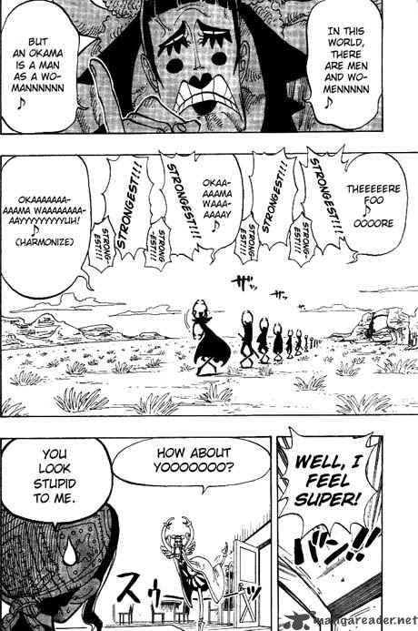 One Piece Chapter 160 page 11 - Chapter 160: Spiders Cafe at 8 O'Clock