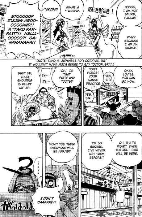 One Piece Chapter 160 page 12 - Chapter 160: Spiders Cafe at 8 O'Clock