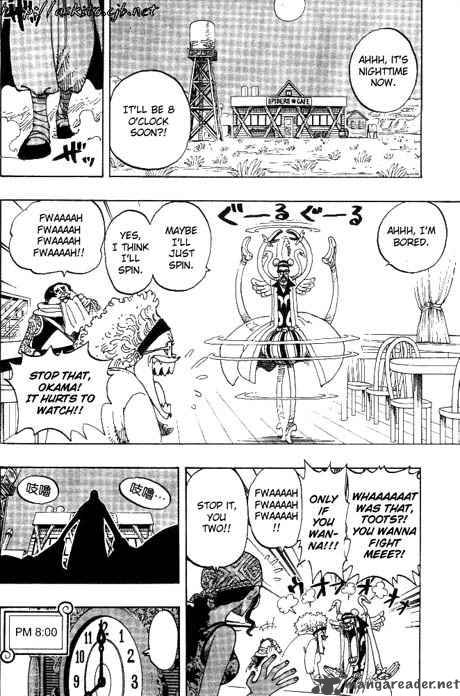 One Piece Chapter 160 page 13 - Chapter 160: Spiders Cafe at 8 O'Clock