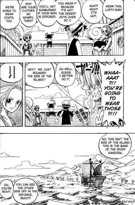 One Piece Chapter 160 page 3 - Chapter 160: Spiders Cafe at 8 O'Clock
