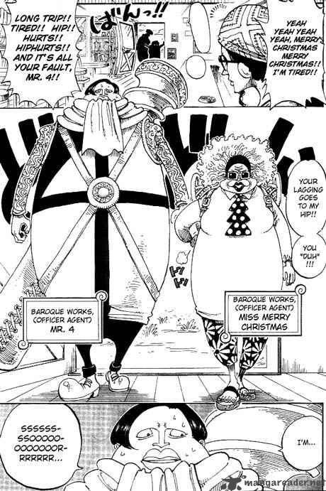 One Piece Chapter 160 page 8 - Chapter 160: Spiders Cafe at 8 O'Clock