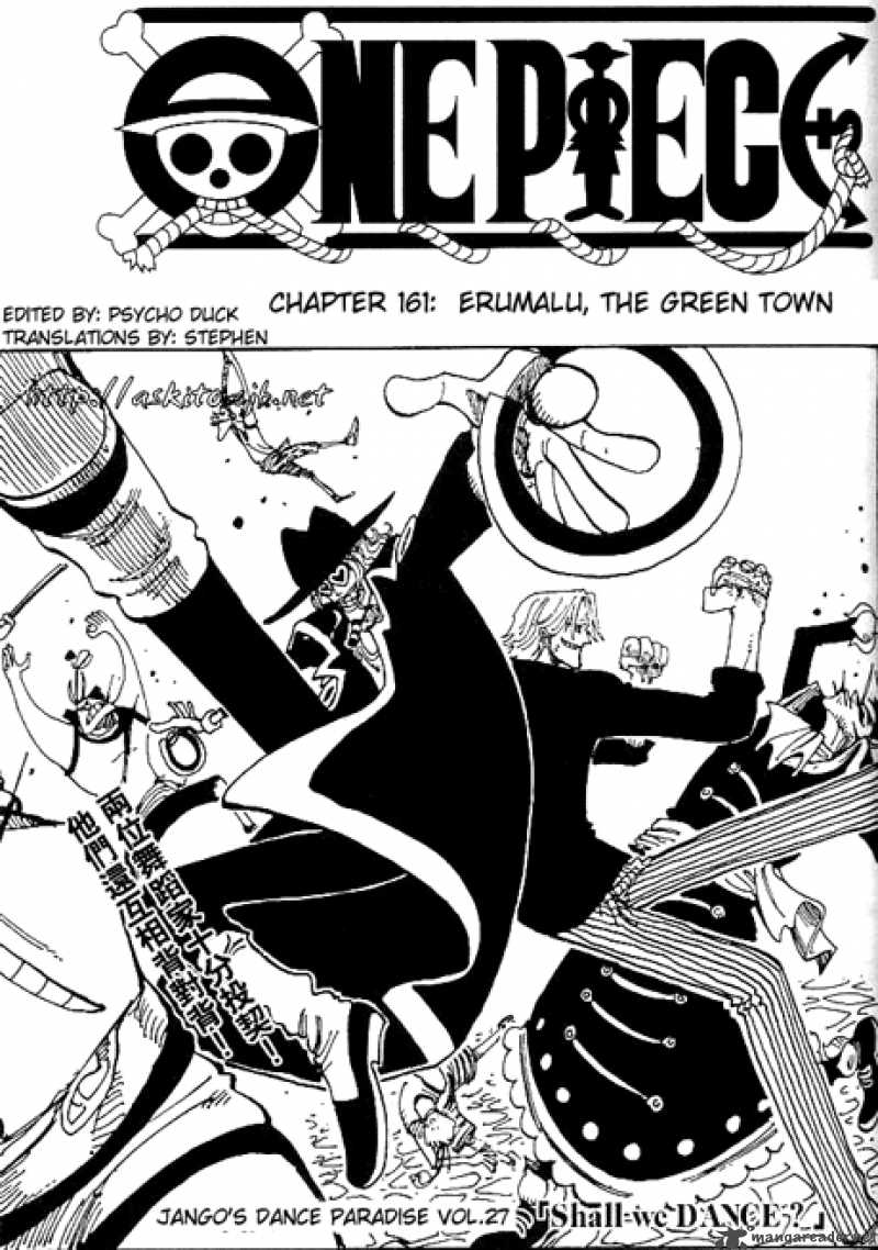 One Piece Chapter 161 page 1 - Chapter 161: The Green City Erumalu