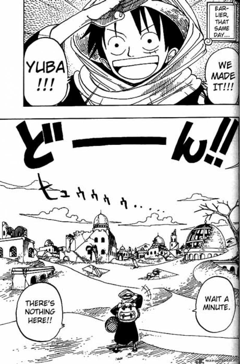 One Piece Chapter 161 page 4 - Chapter 161: The Green City Erumalu