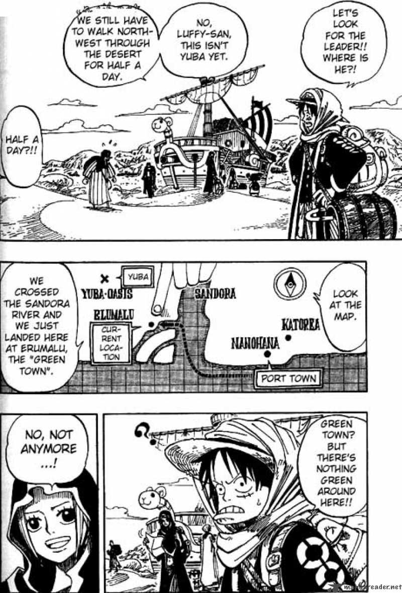 One Piece Chapter 161 page 5 - Chapter 161: The Green City Erumalu