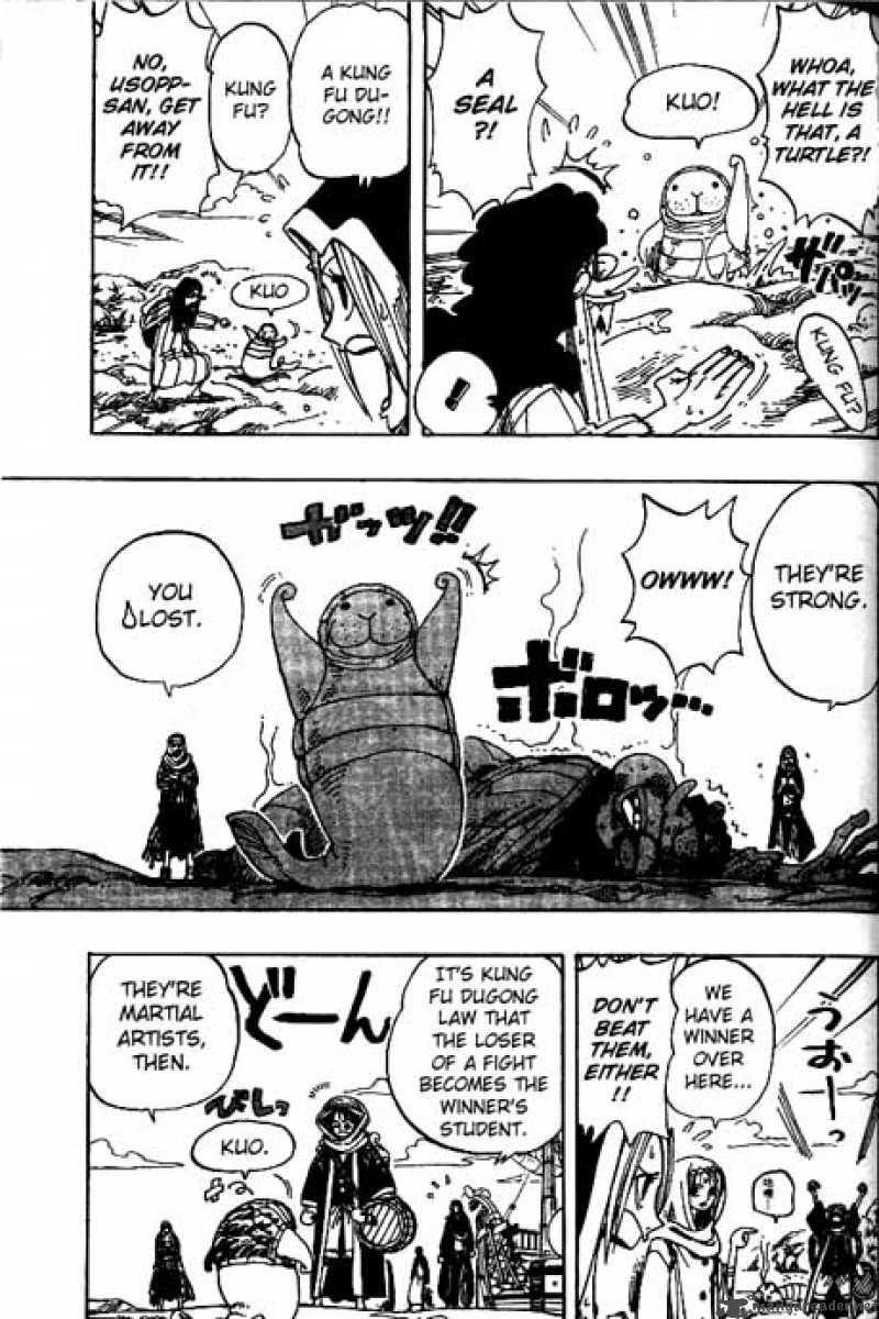 One Piece Chapter 161 page 6 - Chapter 161: The Green City Erumalu