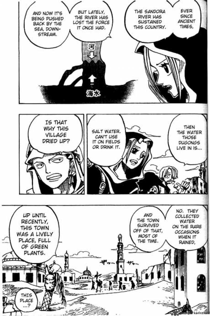 One Piece Chapter 161 page 8 - Chapter 161: The Green City Erumalu