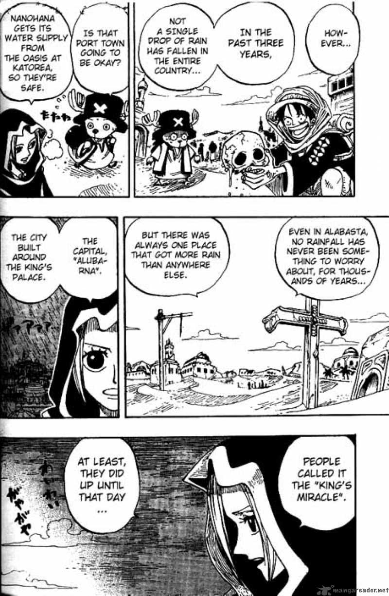 One Piece Chapter 161 page 9 - Chapter 161: The Green City Erumalu