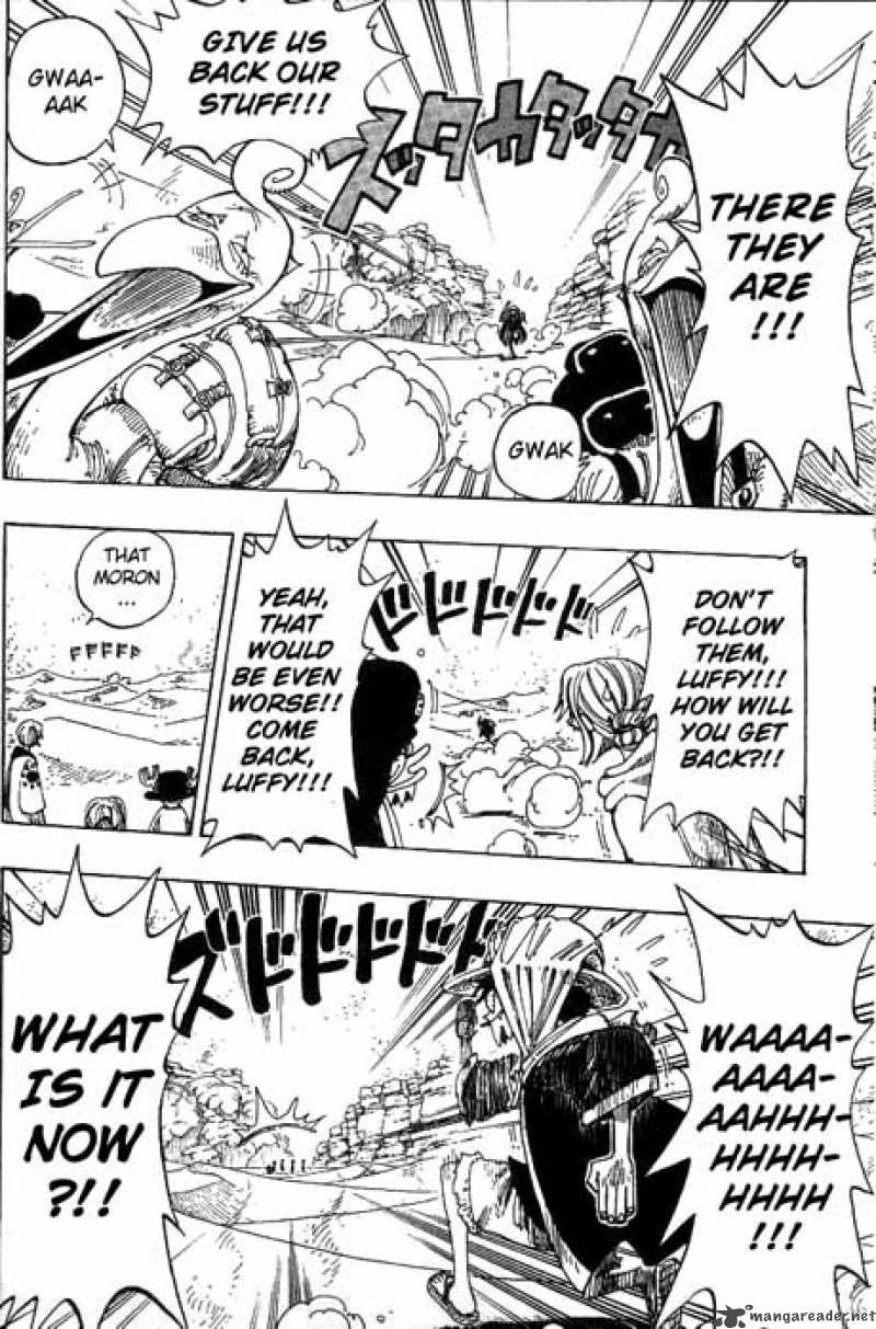 One Piece Chapter 162 page 10 - Chapter 162: Adventure in the Kingdom of Sand